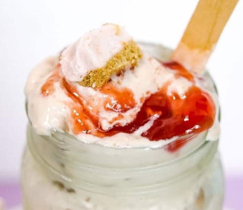 Healthier Cheesecake Blizzard