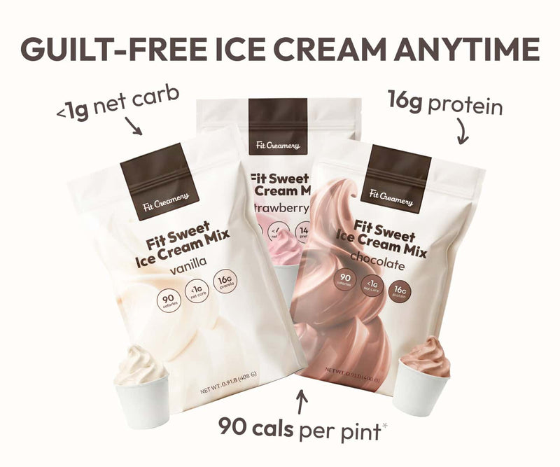 Guilt-Free Ice Cream Mix – Fit Creamery